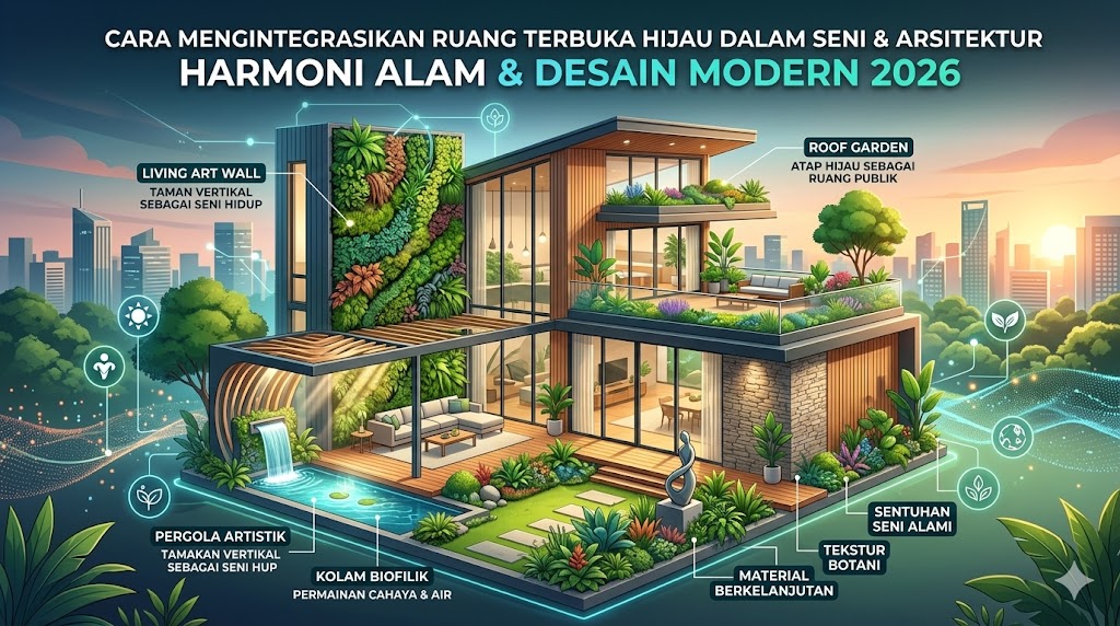 Cara Mengintegrasikan Ruang Terbuka Hijau dalam Arsitektur