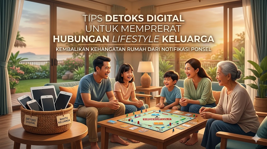 Tips Detoks Digital untuk Mempererat Hubungan Keluarga