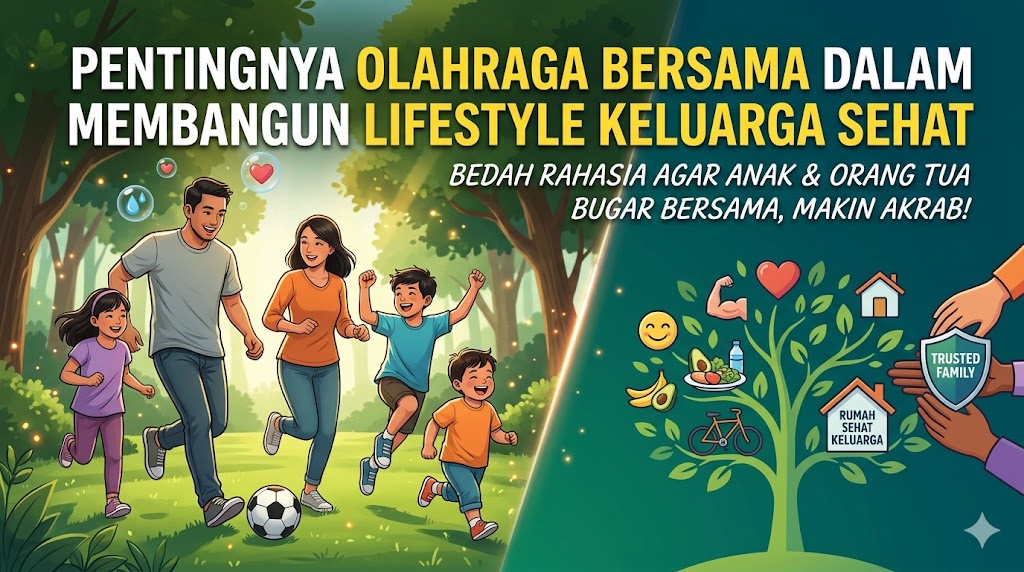 Pentingnya Olahraga Bersama untuk Lifestyle Keluarga Sehat